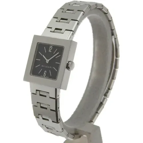 Pre-owned Stainless Steel watches , female, Sizes: ONE SIZE - Bvlgari Vintage - Modalova