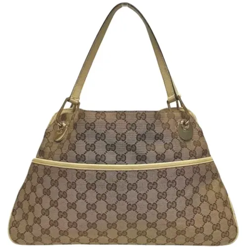 Pre-owned Tote Bags, female, , Size: ONE SIZE Pre-owned Canvas totes - Gucci Vintage - Modalova