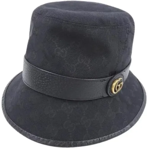 Pre-owned Accessories, male, , Size: ONE SIZE Pre-owned Fabric hats - Gucci Vintage - Modalova