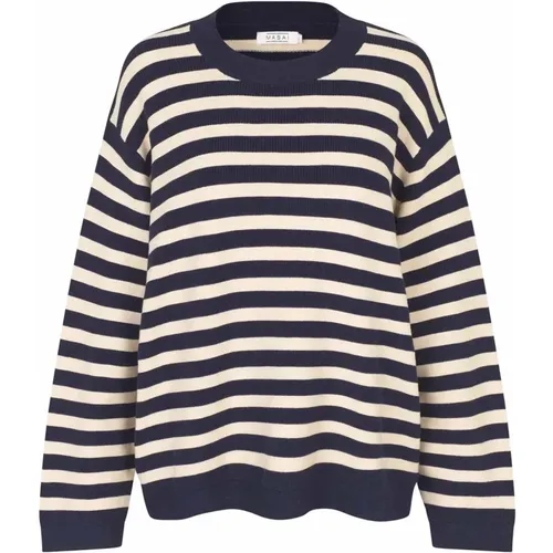 Striped Knit Top Maritime , female, Sizes: XS, M, S, L - Masai - Modalova