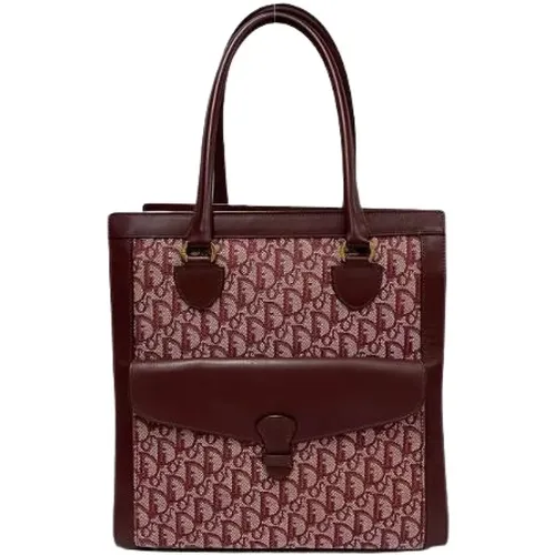 Pre-owned Handbags, female, , Size: ONE SIZE Pre-owned Canvas Handbag - Dior Vintage - Modalova