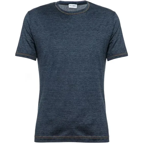 Rundhals T-Shirt , Herren, Größe: L - Dolce & Gabbana - Modalova