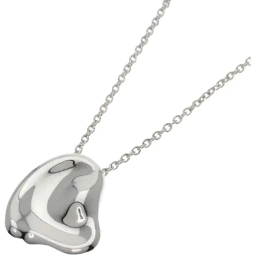 Pre-owned Jewellery, female, , Size: ONE SIZE Pre-owned Silver necklaces - Tiffany & Co. Pre-owned - Modalova