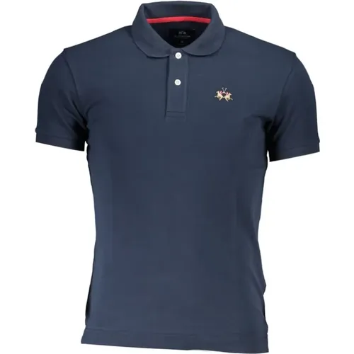 Elegantes Slim Fit Polo mit kontrastierenden Details , Herren, Größe: 2XL - LA MARTINA - Modalova