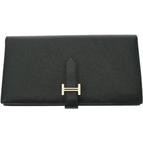 Pre-owned Wallets, female, , Size: ONE SIZE Pre-owned Leather wallets - Hermès Vintage - Modalova