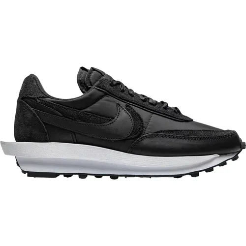 Limitierte Auflage Schwarz Nylon Waffel Sacai , Herren, Größe: 38 1/2 EU - Nike - Modalova