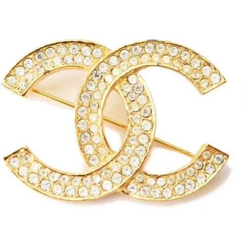 Pre-owned Jewellery, female, , Size: ONE SIZE Pre-owned Metal brooches - Chanel Vintage - Modalova