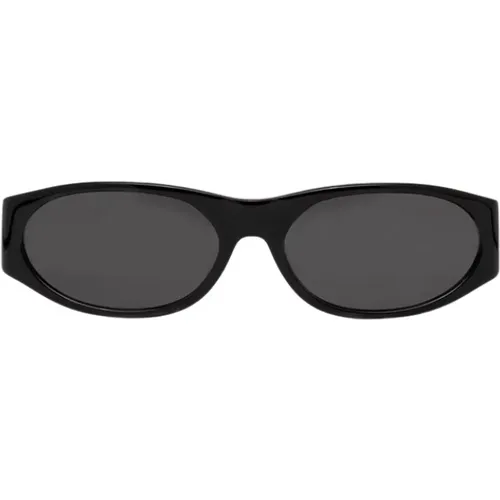 Italienische Sonnenbrille mit ovalem Rahmen , unisex, Größe: ONE Size - Flatlist - Modalova