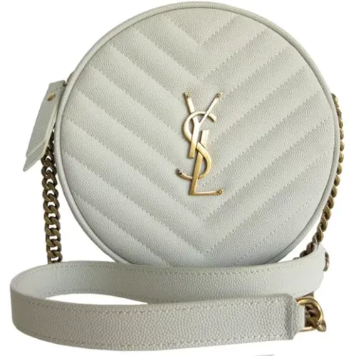 Pre-owned Cross Body Bags, female, , Size: ONE SIZE Pre-owned Leather crossbody-bags - Yves Saint Laurent Vintage - Modalova