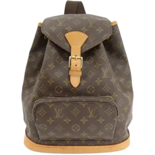 Pre-owned Backpacks, female, , Size: ONE SIZE Pre-owned Canvas louis-vuitton-bags - Louis Vuitton Vintage - Modalova