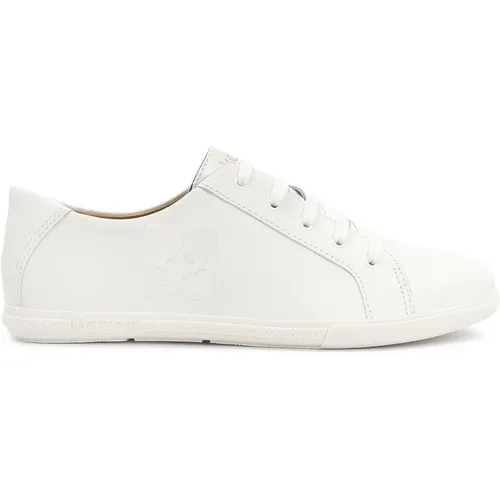 Damen weiße Sneakers , Damen, Größe: 35 EU - Kazar - Modalova