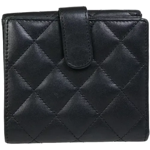 Pre-owned Leather wallets , female, Sizes: ONE SIZE - Chanel Vintage - Modalova