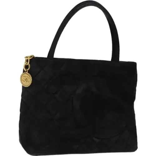 Pre-owned Suede totes , female, Sizes: ONE SIZE - Chanel Vintage - Modalova