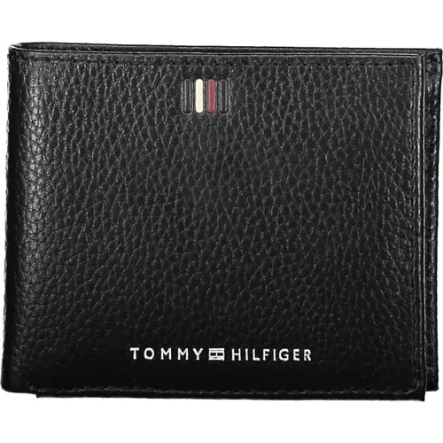 Men's Wallet Contrast Details Logo , male, Sizes: ONE SIZE - Tommy Hilfiger - Modalova