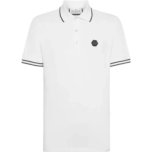 Classic Polo Shirt in Black , male, Sizes: 4XL - Philipp Plein - Modalova