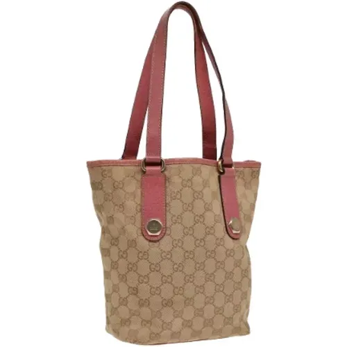 Pre-owned Canvas totes , female, Sizes: ONE SIZE - Gucci Vintage - Modalova