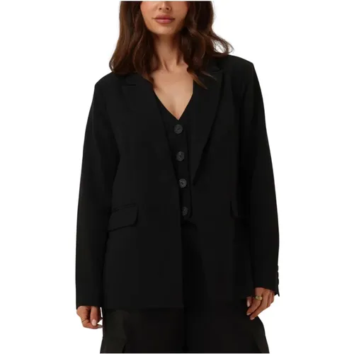 Schwarzer Stylischer Blazer für Frauen , Damen, Größe: XL - Y.A.S - Modalova