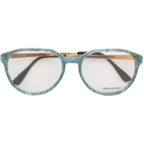 Pre-owned Accessories, female, , Size: ONE SIZE Pre-owned Acetate sunglasses - Yves Saint Laurent Vintage - Modalova