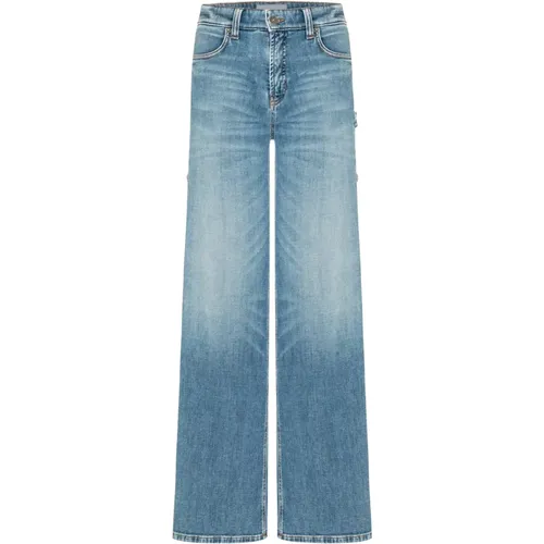 Weite Jeans für Frauen , Damen, Größe: L L34 - CAMBIO - Modalova