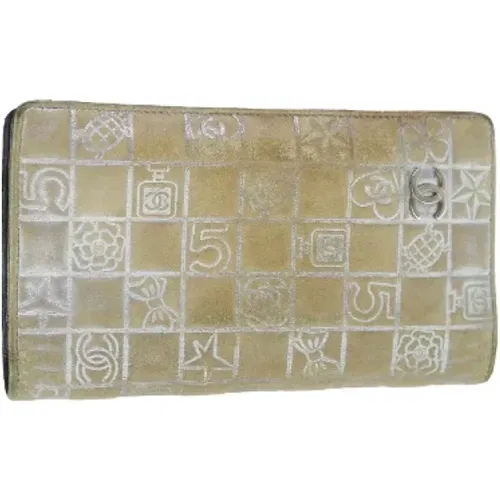 Pre-owned Wallets, female, , Size: ONE SIZE Pre-owned Leather wallets - Chanel Vintage - Modalova