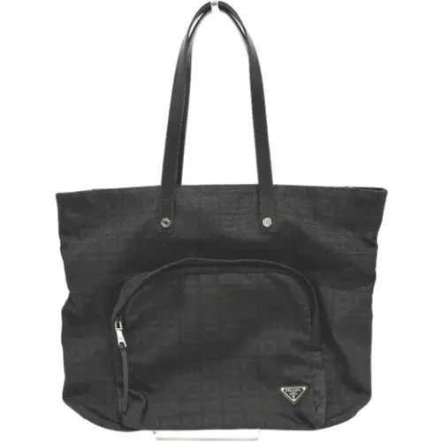 Pre-owned Tote Bags, male, , Size: ONE SIZE Pre-owned Fabric prada-bags - Prada Vintage - Modalova