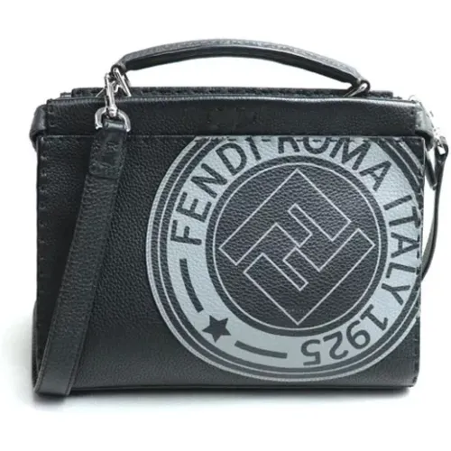 Pre-owned Handbags, male, , Size: ONE SIZE Pre-owned Leather handbags - Fendi Vintage - Modalova