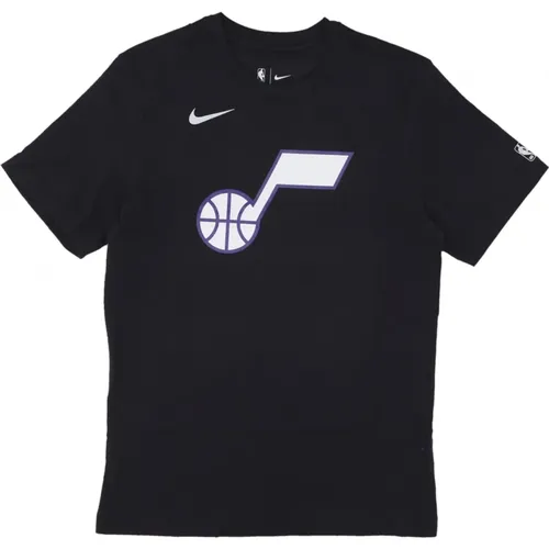 NBA City Edition Logo Tee , Herren, Größe: L - Nike - Modalova