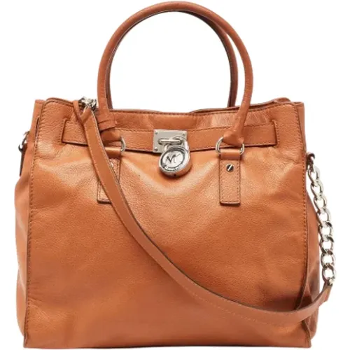 Pre-owned Tote Bags, female, , Size: ONE SIZE Pre-owned Leather totes - Michael Kors Pre-owned - Modalova