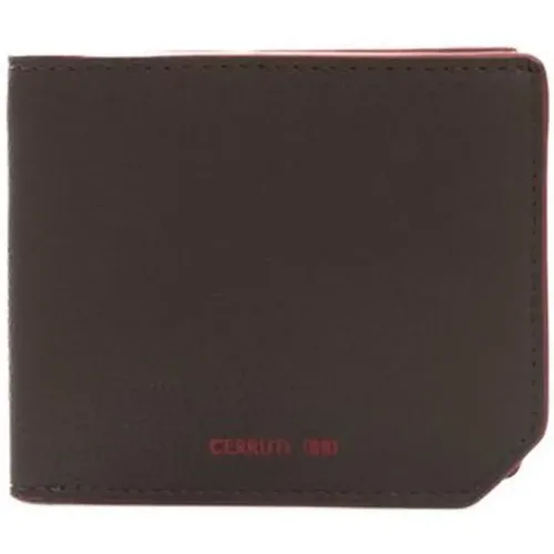 Wallets & Cardholders, male, , Size: ONE SIZE Elegant Leather Wallet with Logo - Cerruti 1881 - Modalova