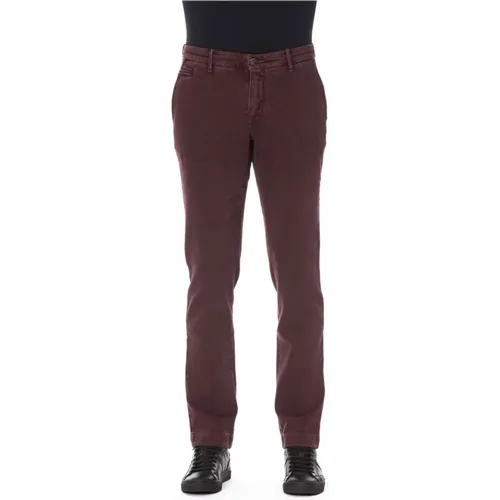 Chinos, male, , Size: W33 Chino Style Pants with Logo Details - Jacob Cohën - Modalova