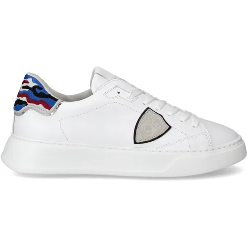 Sneakers Temple Tennis , Herren, Größe: 43 EU - Philippe Model - Modalova