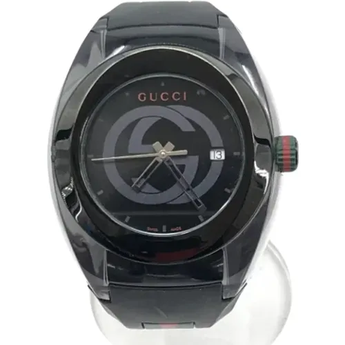 Pre-owned Rubber watches , female, Sizes: ONE SIZE - Gucci Vintage - Modalova