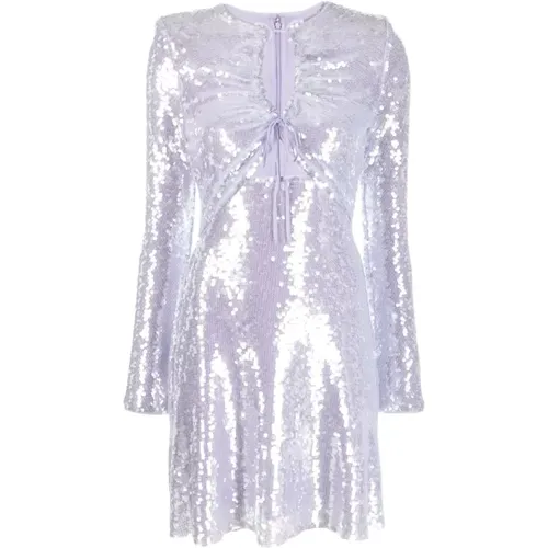 Sequin Mini Dress - Stand Out at Any Party! , female, Sizes: XS - Self Portrait - Modalova
