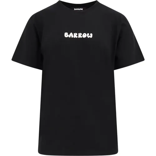 Iconic Logo Cotton T-Shirt , male, Sizes: XS - Barrow - Modalova