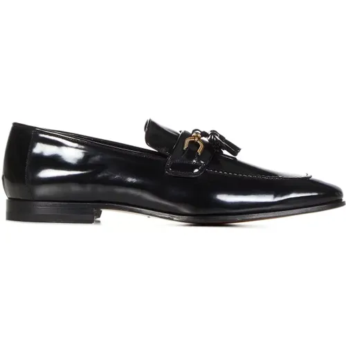 Patent Loafer with Metal Horsebit , male, Sizes: 8 UK, 8 1/2 UK, 9 UK - Tom Ford - Modalova