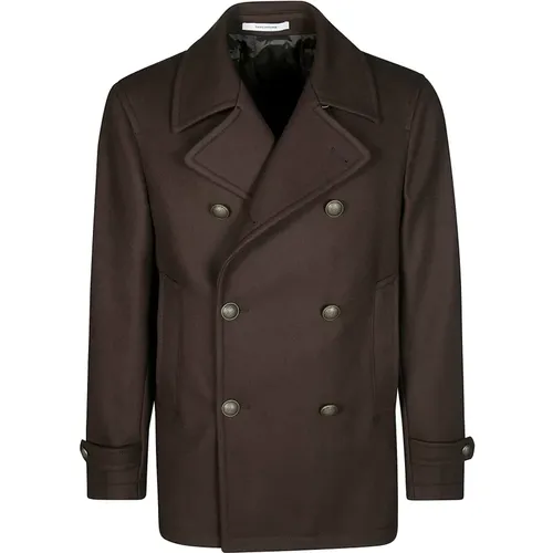 Stylish Picot Jacket , male, Sizes: XL - Tagliatore - Modalova