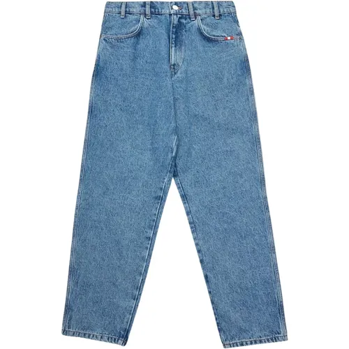 Bernie Denim Blaue Jeans , Herren, Größe: W32 - Amish - Modalova