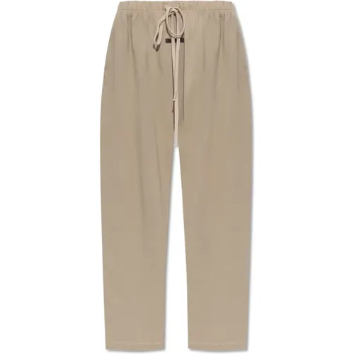Straight Trousers, female, , Size: S Cotton trousers - Fear Of God - Modalova