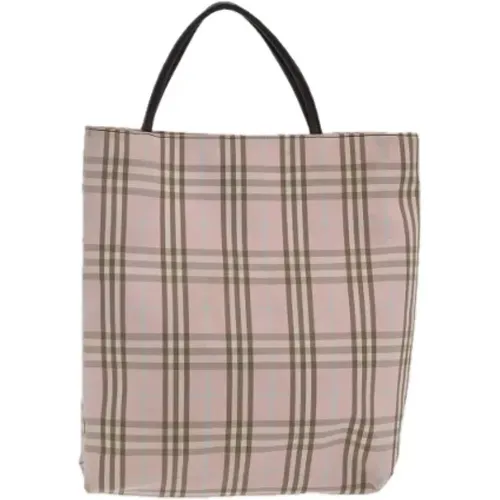 Pre-owned Tote Bags, female, , Size: ONE SIZE Pre-owned Cotton totes - Burberry Vintage - Modalova