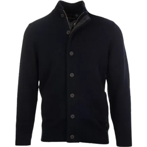 Essential Patch Zip Cardigan , Herren, Größe: L - Barbour - Modalova