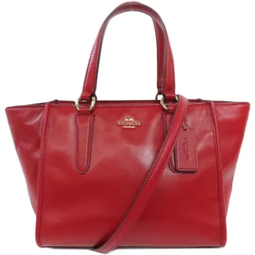 Pre-owned Tote Bags, female, , Size: ONE SIZE Pre-owned Leather handbags - Coach Pre-owned - Modalova