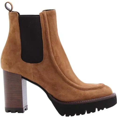Heeled Boots , Damen, Größe: 38 EU - Luca Grossi - Modalova