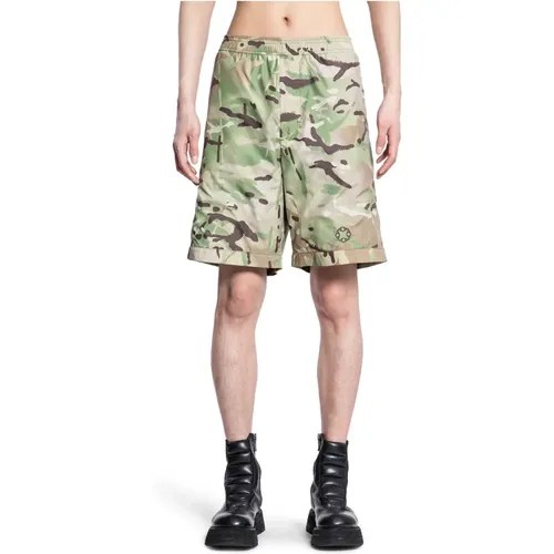 Camo Logo Ripstop Shorts , male, Sizes: M - 1017 Alyx 9SM - Modalova