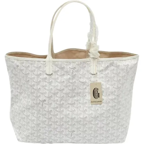 Pre-owned Tote Bags, female, , Size: ONE SIZE Pre-owned Leather totes - Goyard Vintage - Modalova