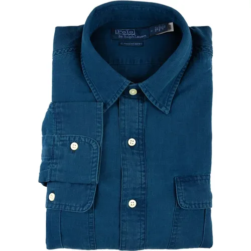 Button-Up Shirts , male, Sizes: S, L - Ralph Lauren - Modalova