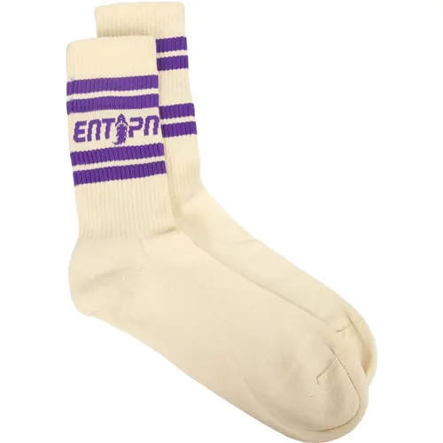 Logo socks , male, Sizes: ONE SIZE - Enterprise Japan - Modalova