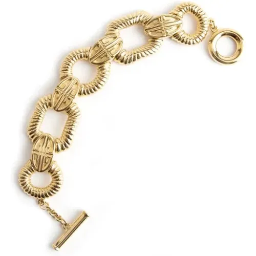 Pre-owned Jewellery, female, , Size: ONE SIZE Vintage Gold Tone Givenchy Bracelet - Givenchy Pre-owned - Modalova