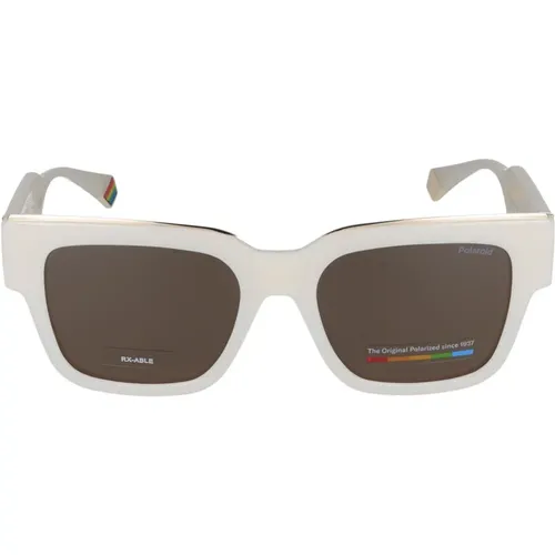 Stylische Sonnenbrille mit einzigartigem Design , unisex, Größe: 52 MM - Polaroid - Modalova