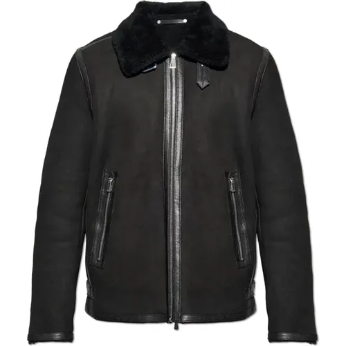 Leather Jackets, male, , Size: M Leather Jacket - PS By Paul Smith - Modalova
