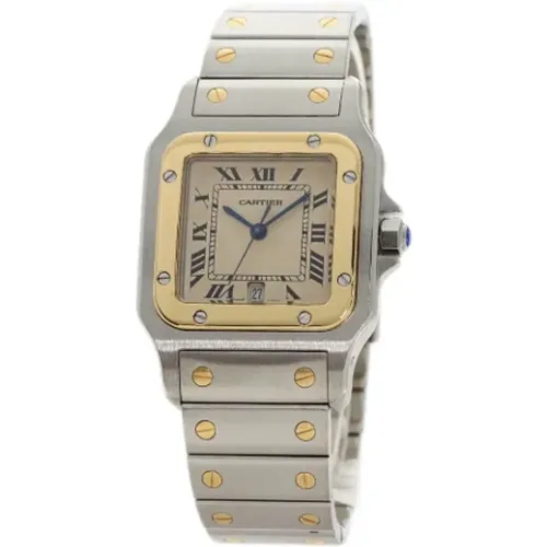 Pre-owned Watches, female, , Size: ONE SIZE Pre-owned Yellow Gold watches - Cartier Vintage - Modalova